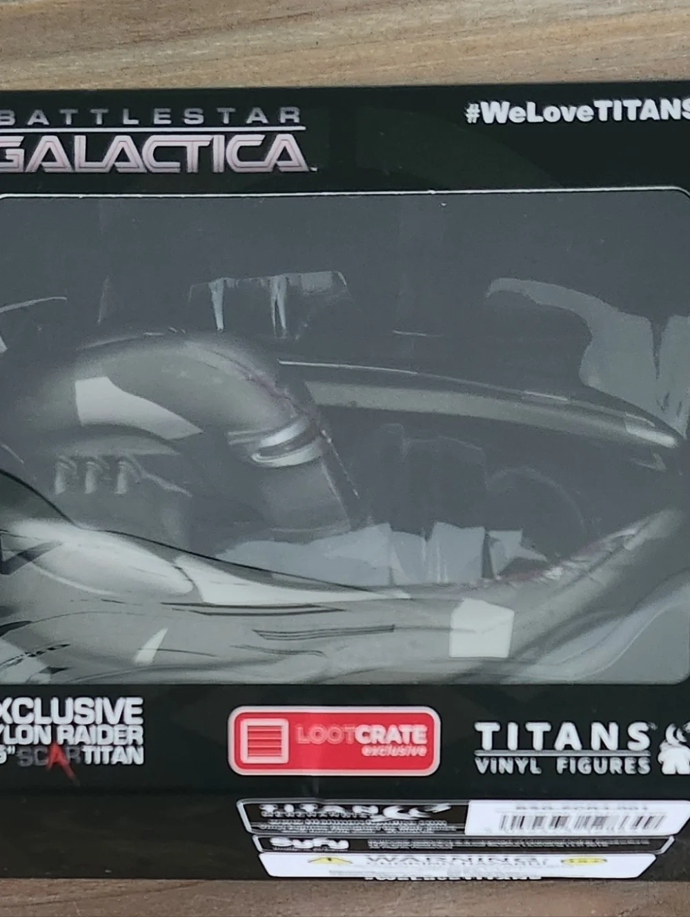 🚀 Battlestar Galactica Cylon Raider Scar TITAN 4.5